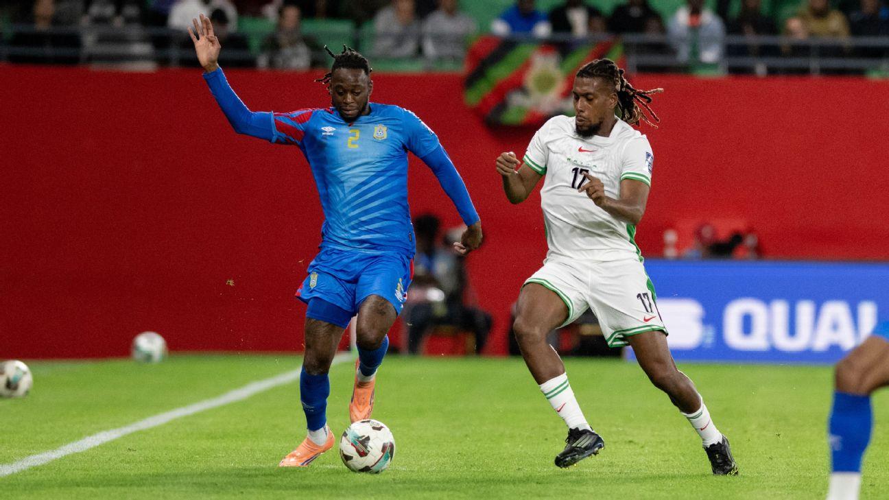 Nigeria were beaten on penalties by DR Congo in their 2026 World Cup playoff.