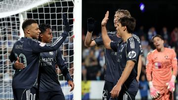 Real Madrid beat Talavera in Copa as Mbappé closes on Ronaldo record