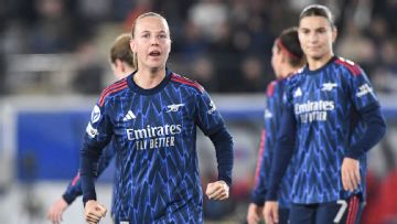 Beth Mead: Arsenal sitting pretty amid UWCL 'rollercoaster'