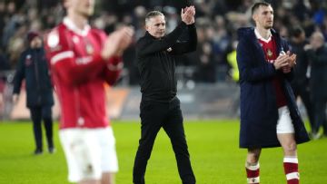 Wrexham boss Parkinson defends GK Okonkwo after derby blunder