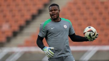 Nigeria goalkeeper Stanley Nwabali left Chippa United without a plan B, but he's in no rush for a new team