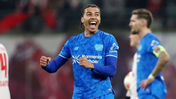 German-American Montrell Culbreath scores in Leverkusen debut