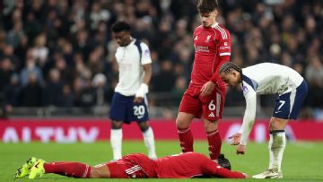 Virgil van Dijk: Xavi Simons wasn't trying to hurt me in red card challenge