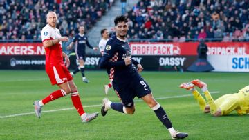 USMNT's Ricardo Pepi strikes as PSV come from behind against Utrecht