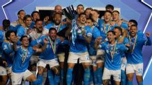 Napoli aplastó a Bologna y es el nuevo campeón de la Supercopa de Italia