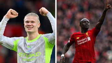How many goals does Erling Haaland need to match Sadio Mane's Premier League total?