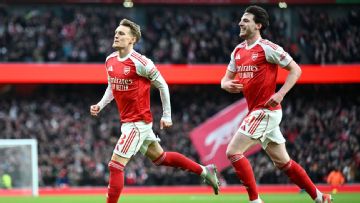 Declan Rice has put Arsenal back in charge of Premier League title race insists Martin Ødegaard