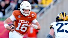 Texas' Arch Manning out of boot but will be limited in spring