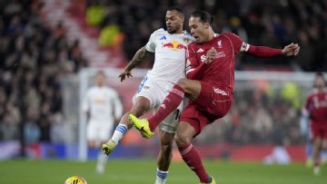 Virgil van Dijk criticises 'not good enough' Liverpool after Leeds draw