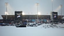 Scenes from the Bills' regular-season finale at Highmark Stadium