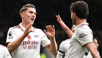 Arsenal's Declan Rice on Viktor Gyökeres: Wouldn't be top without him