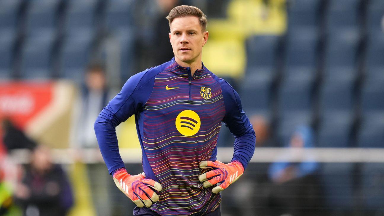 Marc-André ter Stegen has suffered a fresh injury setback at Barcelona.