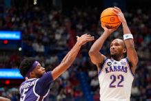 Source: Kansas' Darryn Peterson (ankle) out vs. Kansas State