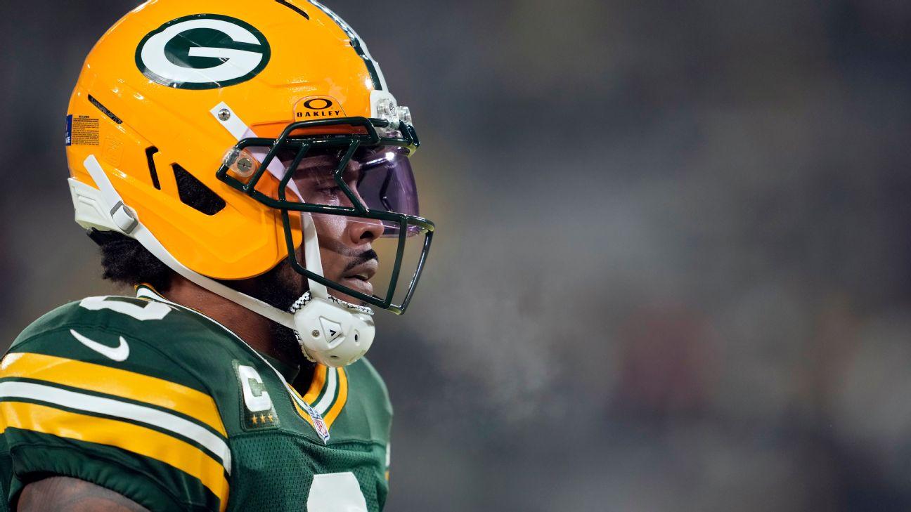 Josh Jacobs and the Green Bay Packers face off against divisional rivals the Chicago Bears on Saturday night.