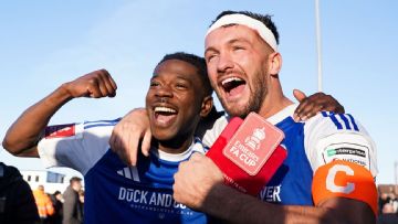 FA Cup draw: Giant-killers Macclesfield to face Brentford in fourth-round