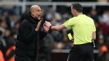 Pep rants at VAR over disallowed Semenyo goal for Man City
