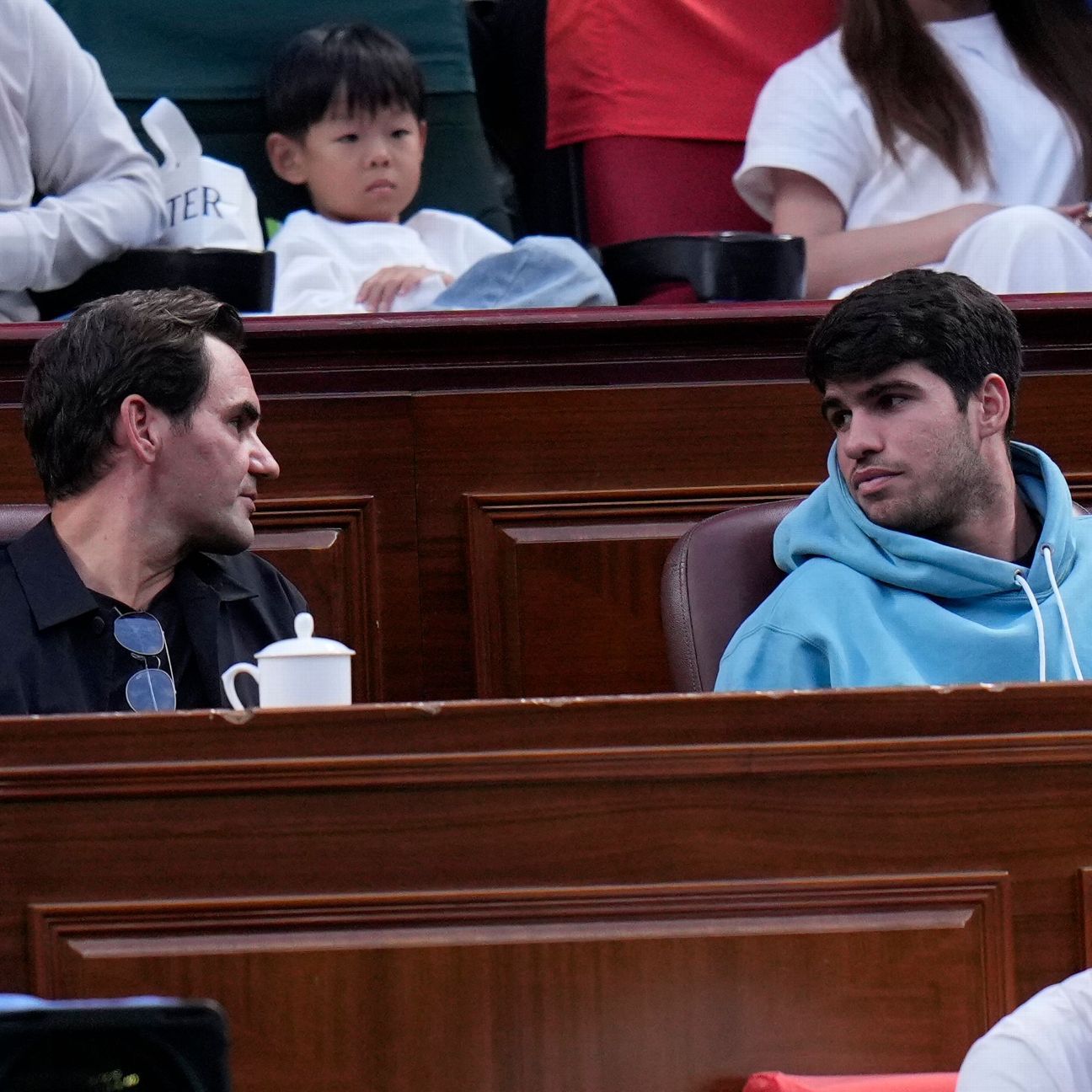 Ben Shelton in action