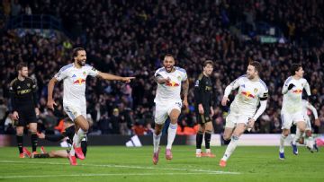 Lukas Nmecha winner sinks Fulham as Leeds pay tribute to Terry Yorath