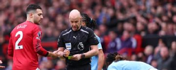 Man City's Jérémy Doku on Diogo Dalot tackle: 'You know my feelings'