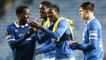 Rangers beat Ludogorets for first Europa League win