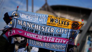 Live updates: Man City-Wolves in Premier League; Bayern, Wrexham in action
