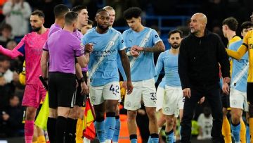 Pep Guardiola blasts officials as Man City see off Wolves: 'We won despite them'