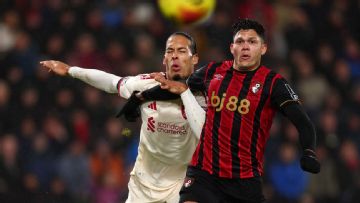 Bournemouth snatch last-gasp win to stun Liverpool