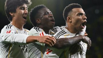 Madrid's Arbeloa hails 'best in the world' Mbappé and Vinícius