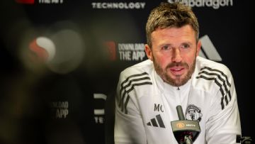 Manchester United's Michael Carrick: Solskjaer 'there if I need him'