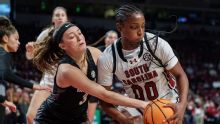 No. 2 South Carolina cruises past unbeaten No. 5 Vanderbilt