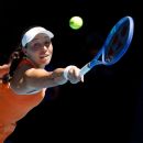 Aryna Sabalenka in action