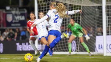 USWNT's Hayes says Rodman's back 'fine' ahead of Canada match