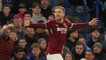 Chelsea vs West Ham LIVE: Jarrod Bowen, Crysencio Summerville gives visitors shock lead