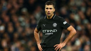 Rodri criticises referees after Tottenham draw - 'it's not fair'