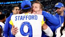 Sean McVay cruza los dedos para que Matt Stafford siga en Rams