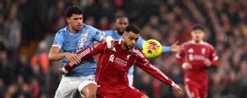 Premier League live updates: Liverpool vs. Manchester City