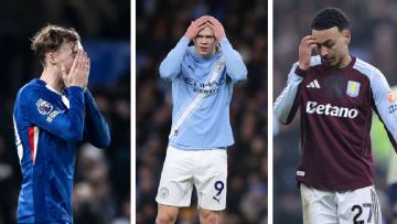 How bad was Cole Palmer's miss vs. Leeds, and how does it compare to the worst?