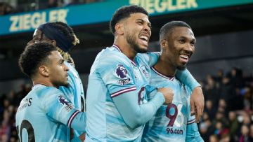Burnley upset Crystal Palace to end long winless streak