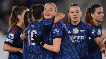 Frida Maanum brace has Arsenal eyeing UWCL final return