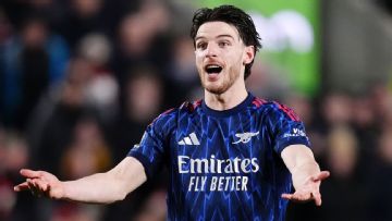 Declan Rice tells Arsenal to ignore noise as title lead cut