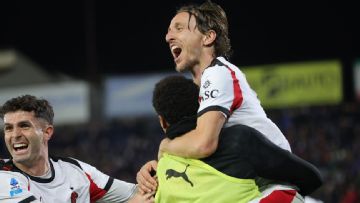 Pulisic comes off bench as Modric gives Milan win at Pisa