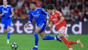 Benfica 0-0 Real Madrid LIVE: Latest updates as Mbappé, Vinícius hunt breakthrough for visitors