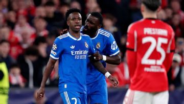 Benfica: 'Real Madrid players could not have heard' alleged Vinicius Jr. racism