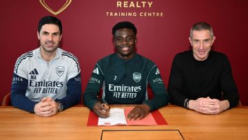 Bukayo Saka signs new Arsenal contract to commit future to club