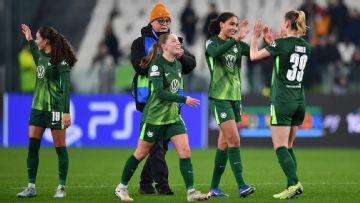 Wolfsburg beat Juventus to reach UWCL quarterfinals