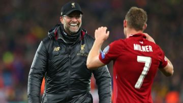 Jürgen Klopp on James Milner record: Liverpool success impossible without him