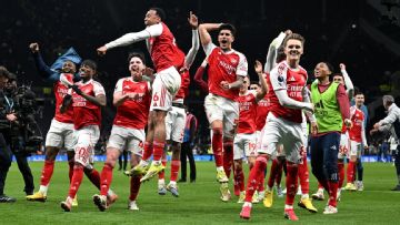 Arsenal's derby win a major step in title race with Man City