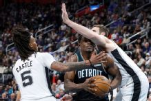 Spurs humble Pistons in potential NBA Finals preview