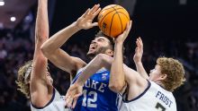 No. 1 Duke trounces Notre Dame behind Boozer's 24 points