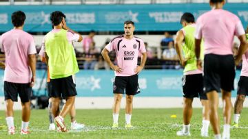 Inter Miami's Berterame awed by Lionel Messi, Luis Suárez in training